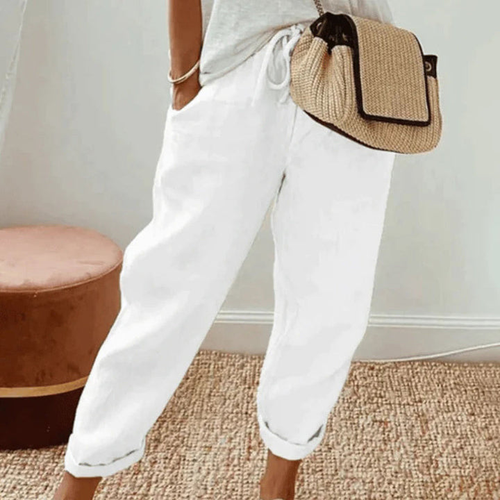 Viarentia - Pantalon ultra-confortable réglable avec cordon de serrage pour un confort de port ultime.