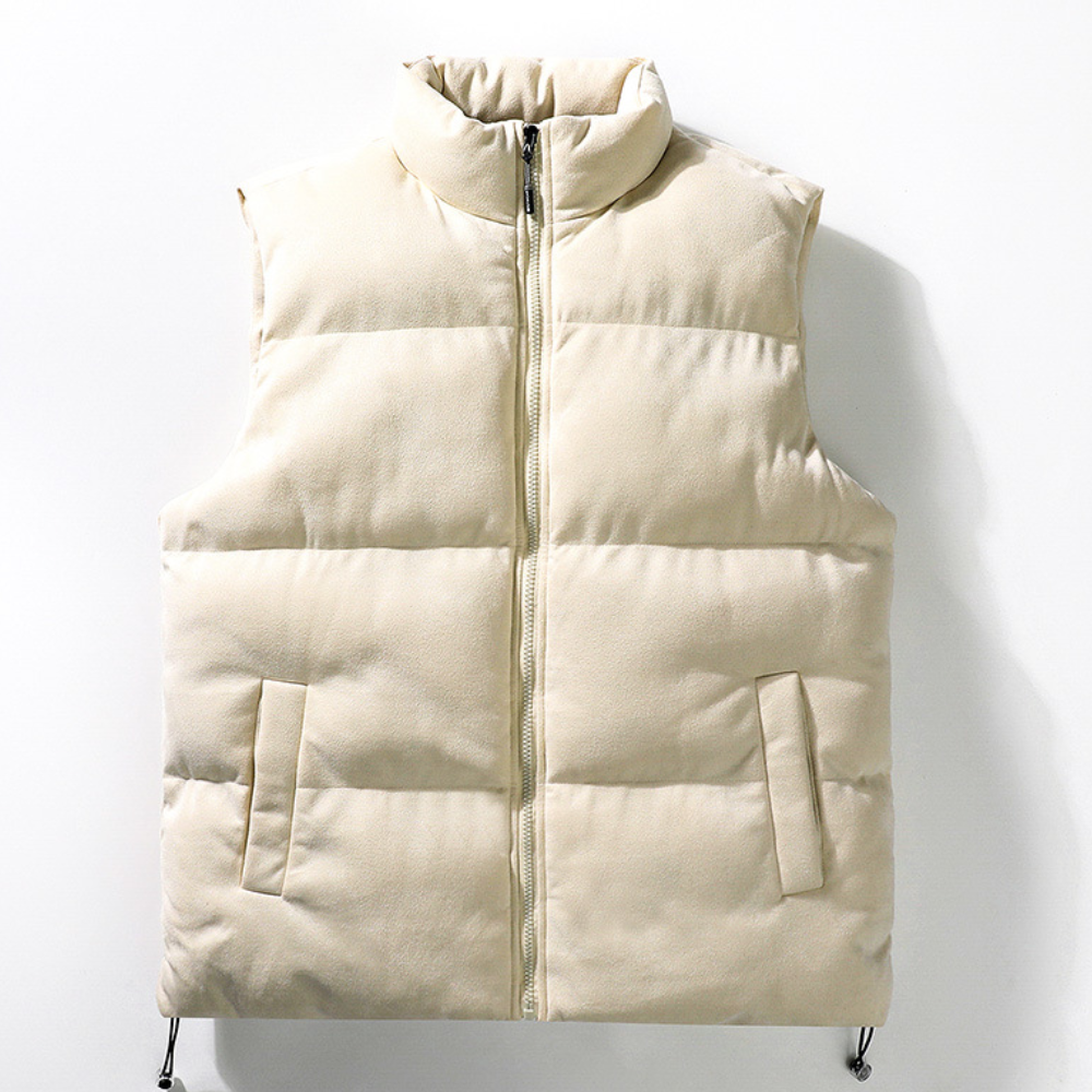 KAWIKA - Cardigan élégant sans manches pour l'homme moderne