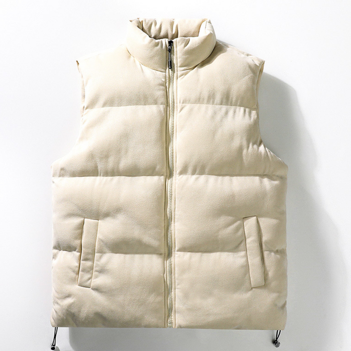 KAWIKA - Cardigan élégant sans manches pour l'homme moderne