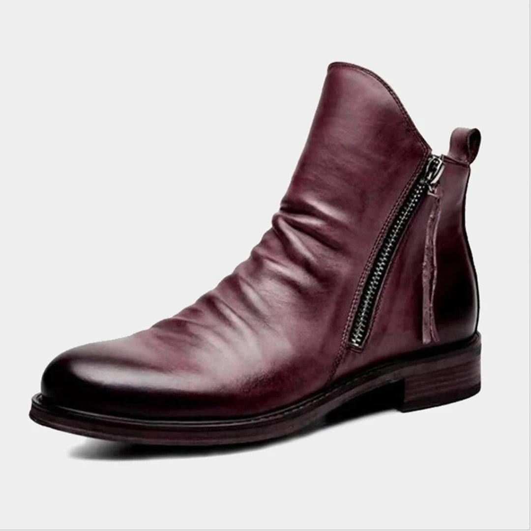 Bottes Chelsea en cuir classique et élégantes Jelle™ pour un style intemporel