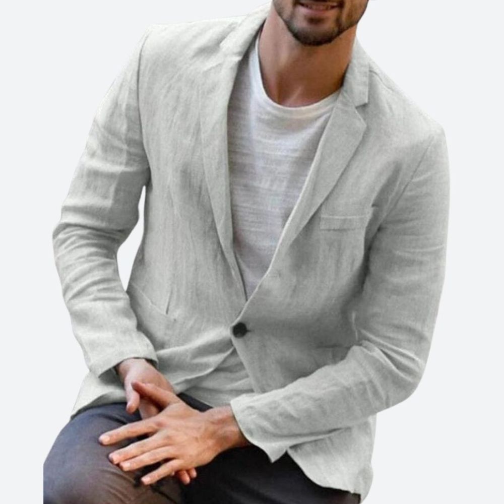 Veste en lin moderne et élégante pour hommes - Gerrit