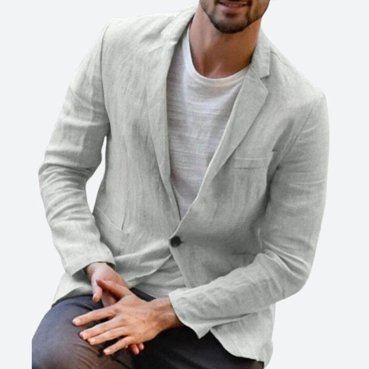 Veste en lin moderne et élégante pour hommes - Gerrit