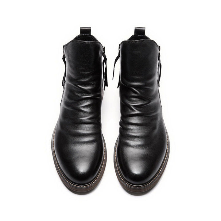 Bottes Chelsea en cuir classique et élégantes Jelle™ pour un style intemporel