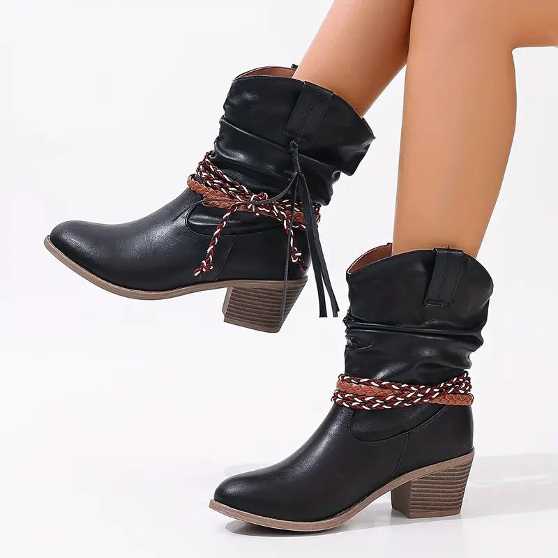 Bottes courtes western Lian™ élégantes pour un look stylé