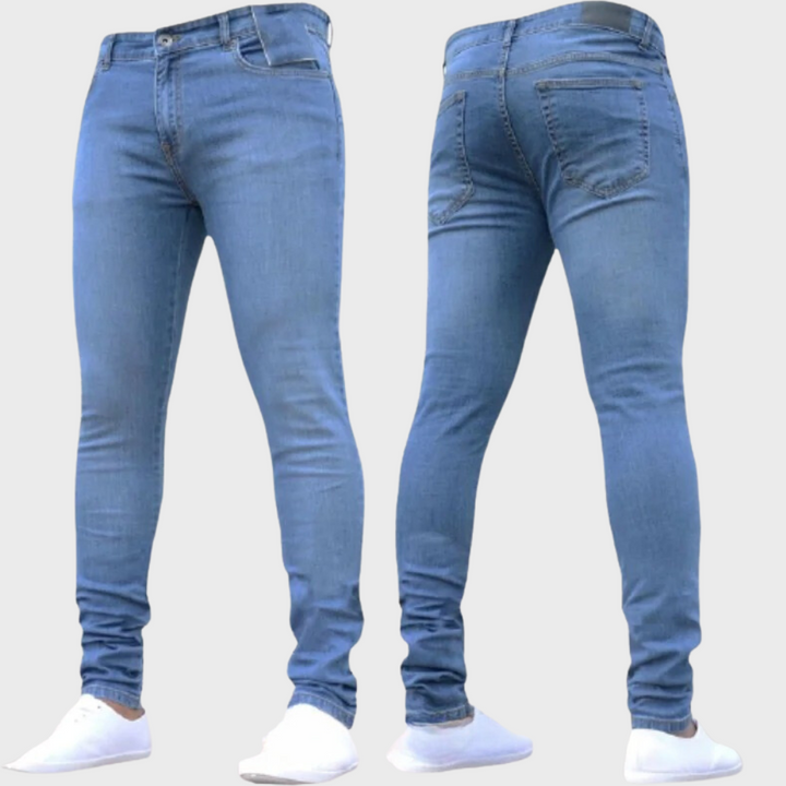 Gio - Jeans skinny pour hommes tendance pour un look élégant et moderne.