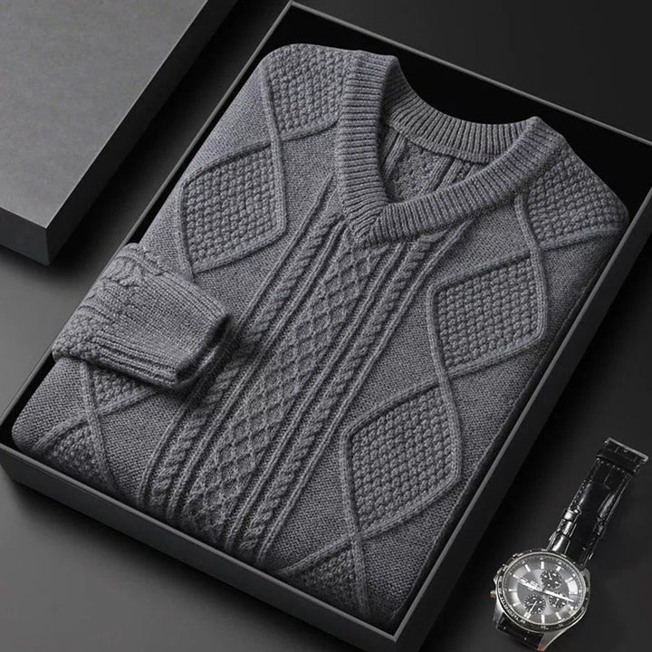 Pull en maille stylé pour hommes de BENJAMIN