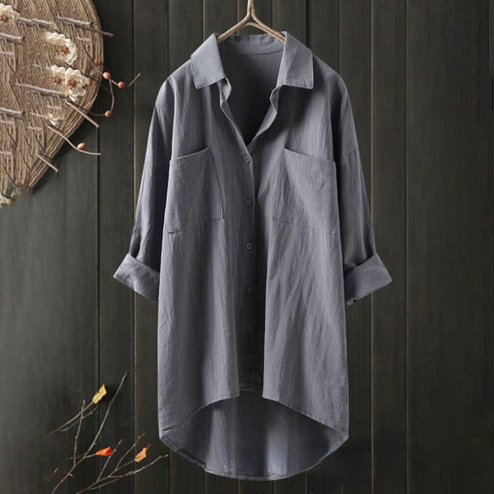 Blossom & Lace | Blouse oversize à manches longues élégante pour une allure chic