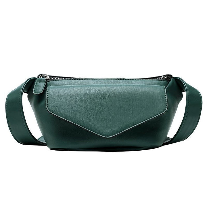Zivora - Sacoche en cuir élégante avec une poche avant pratique pour un look tendance.
