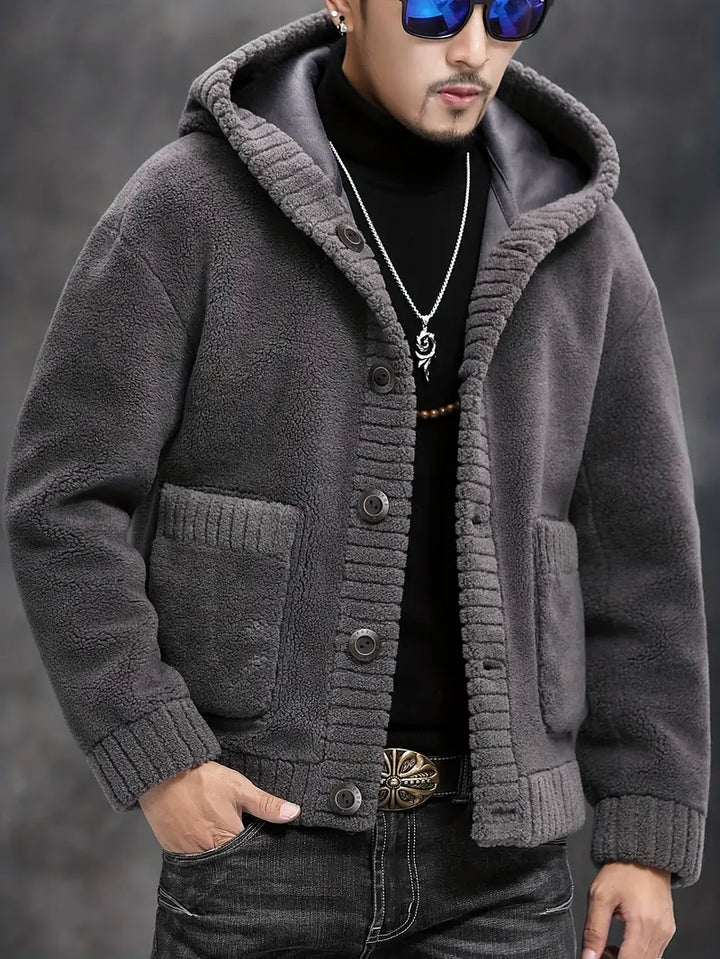 Julian™ Veste à capuche tricotée pour homme - Confort et style ultime