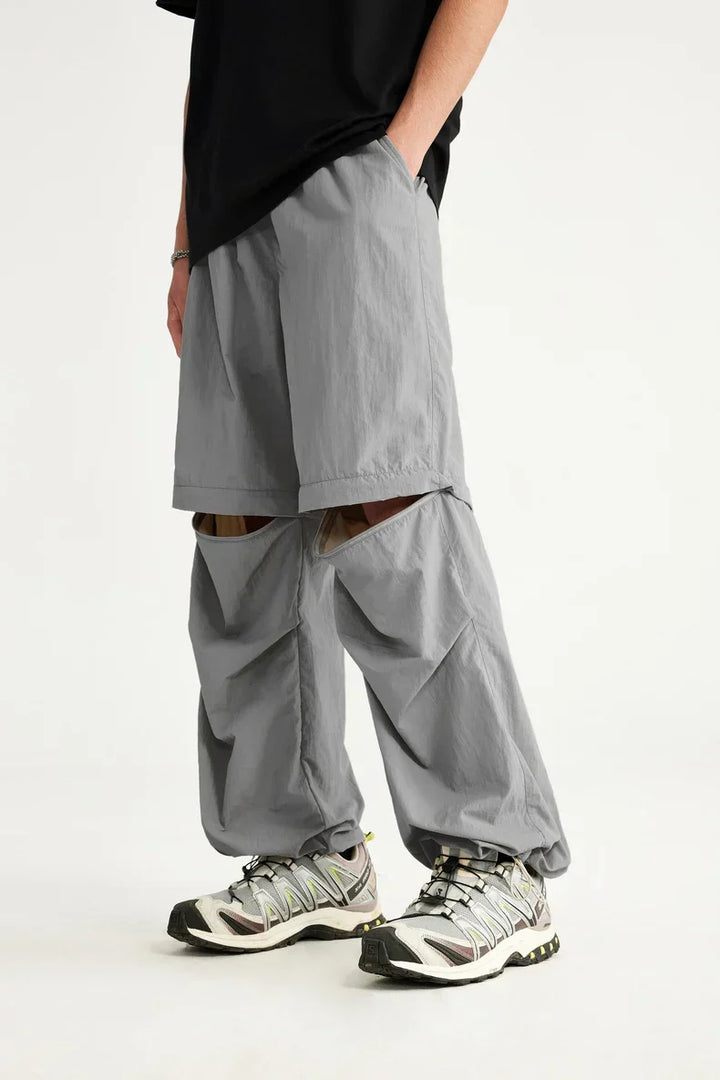 Pantalon en nylon imperméable amovible pour une protection et un confort ultimes