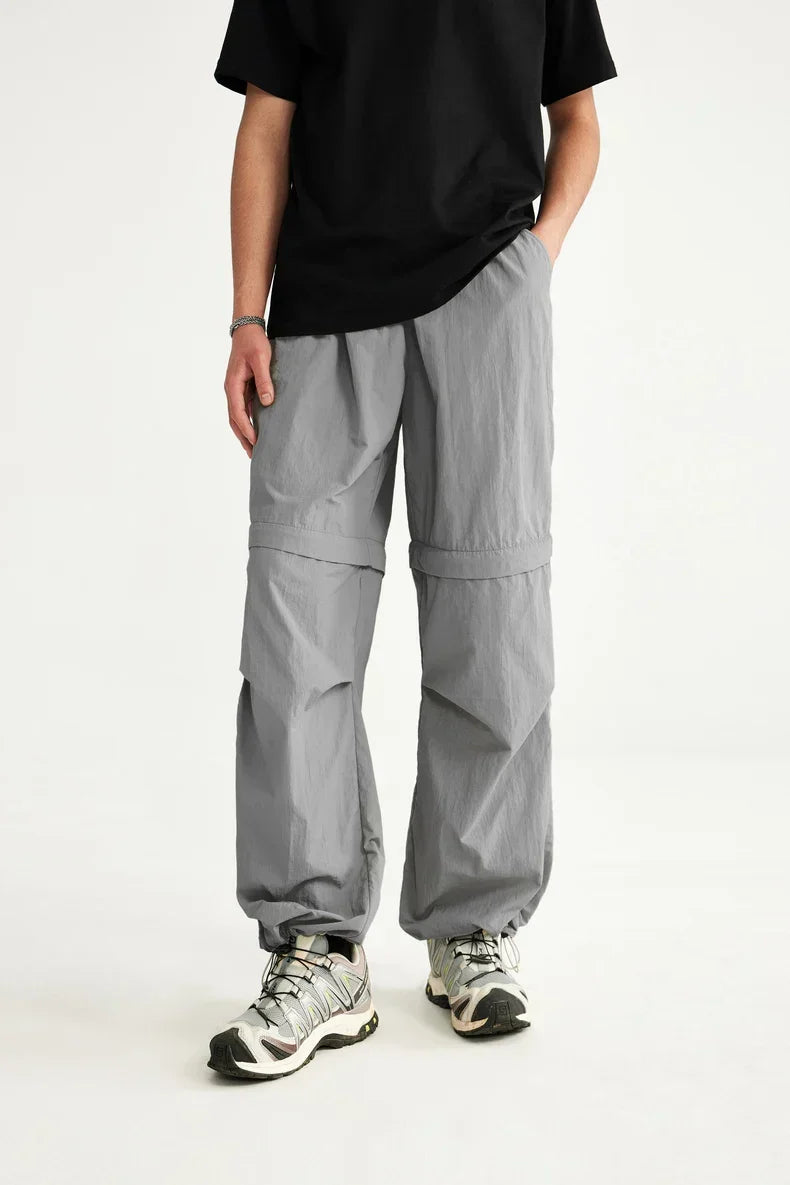 Pantalon en nylon imperméable amovible pour une protection et un confort ultimes