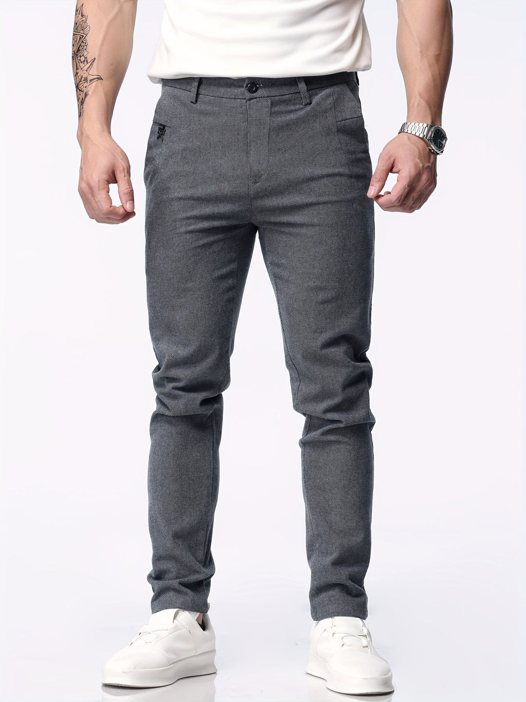 Pantalon Slim Fit Élégant pour Hommes pour un ajustement parfait
