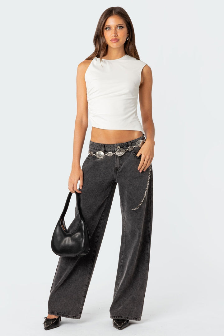 Jeans Flair Taille Basse Verena pour un Style Tendance et Confort Optimal
