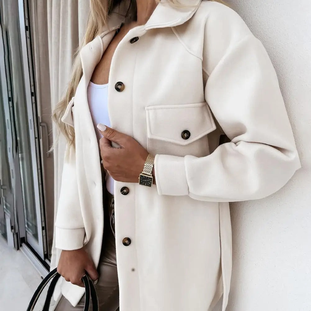Amélie™ - Veste en laine épaisse Premium
