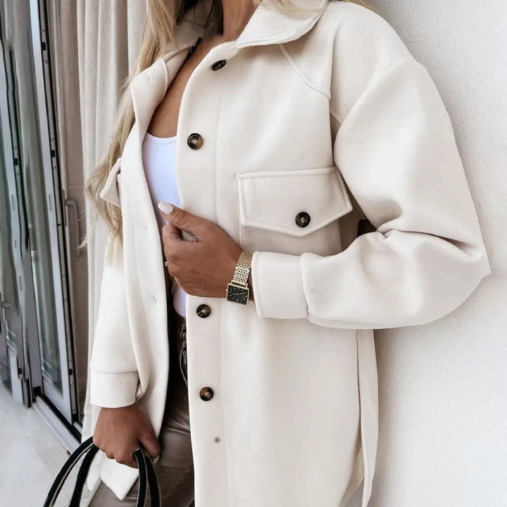 Amélie™ - Veste en laine épaisse Premium