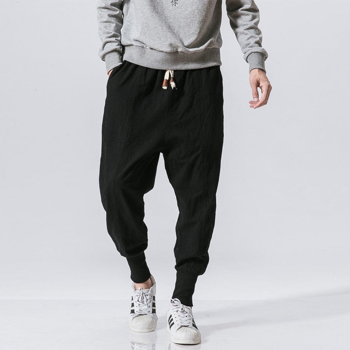 Pantalon de jogging harem pour hommes - Coupe décontractée, confort ultime et style moderne