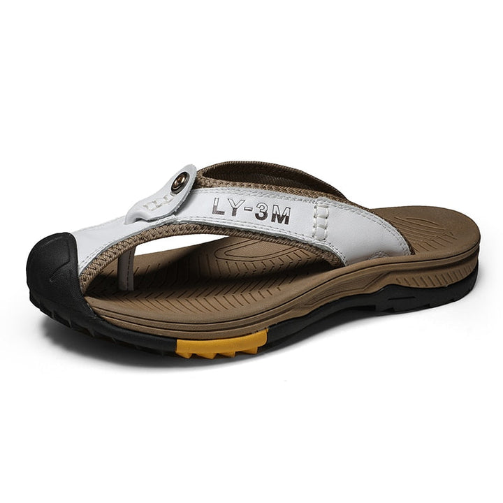Sandales en cuir pour hommes - Kane, pour des journées d'été élégantes et confortables.