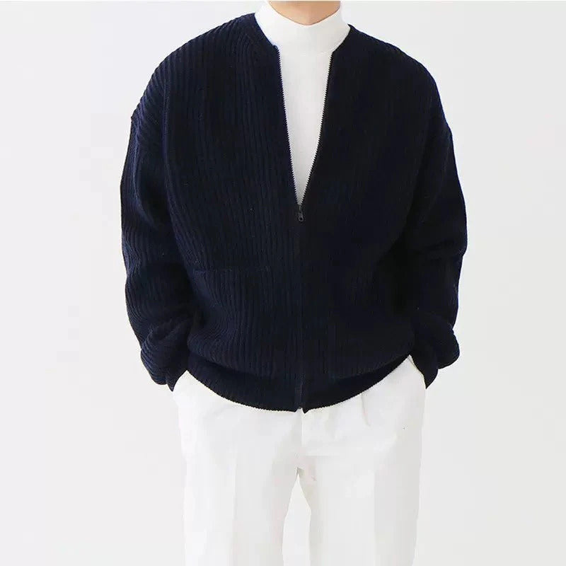 EMILIANO - Cardigan homme luxueux et confortable pour un maximum de confort