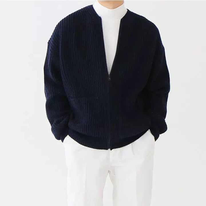 EMILIANO - Cardigan homme luxueux et confortable pour un maximum de confort
