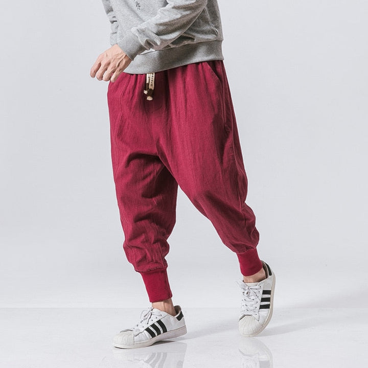 Pantalon de jogging harem pour hommes - Coupe décontractée, confort ultime et style moderne