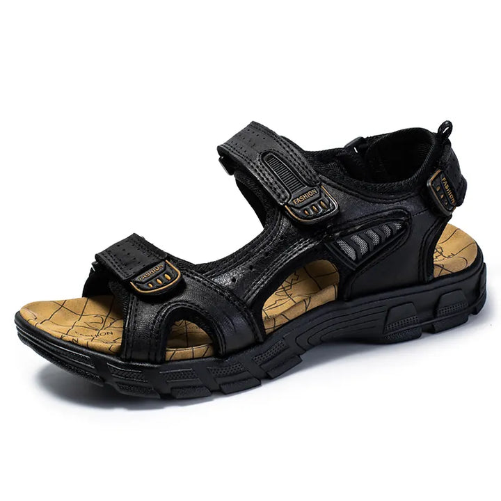 ComfortStep - Sandales ultra confortables avec double boucle et semelle ergonomique pour un soutien supplémentaire