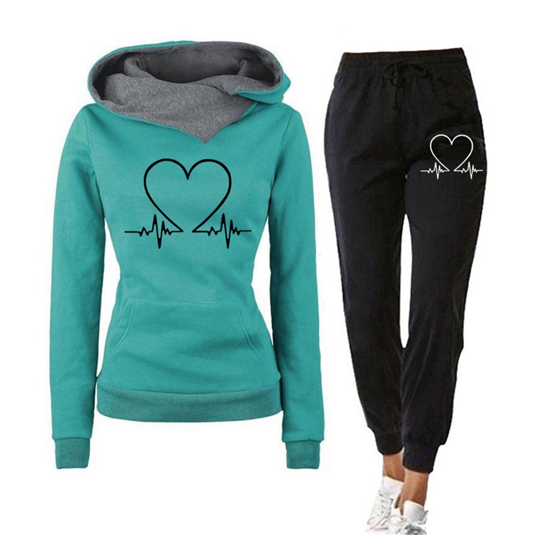 Johanna - Ensemble de jogging élégant avec hoodie pour femmes, pour un confort maximal.