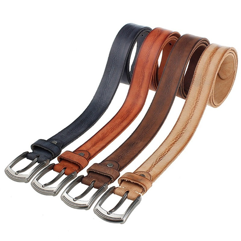 Lorne - Ceinture en cuir classique et élégante avec une boucle stylée