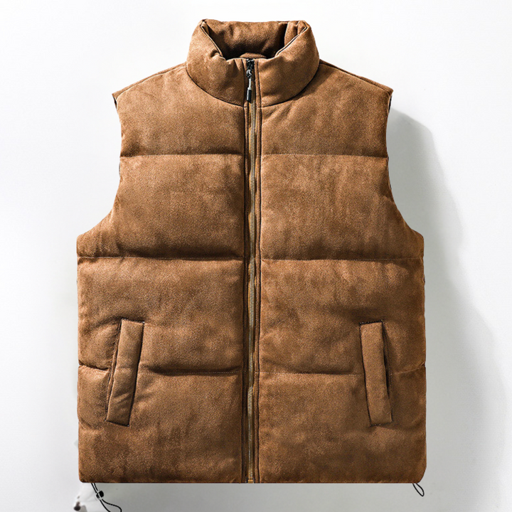 KAWIKA - Cardigan élégant sans manches pour l'homme moderne