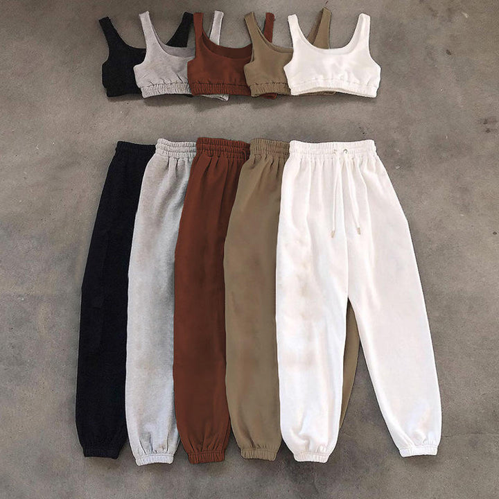 Sam - Ensemble de Jogging en Coton Sportif Élégant et Confortable pour Femmes