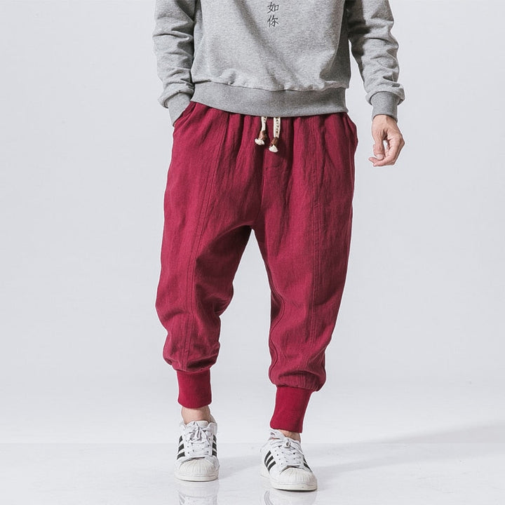 Pantalon de jogging harem pour hommes - Coupe décontractée, confort ultime et style moderne