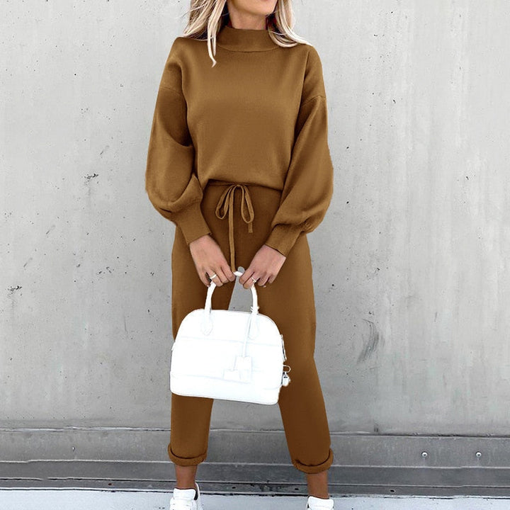 Mindy | Ensemble d'entraînement 2 pièces luxe et confortable pour femmes pour un look élégant