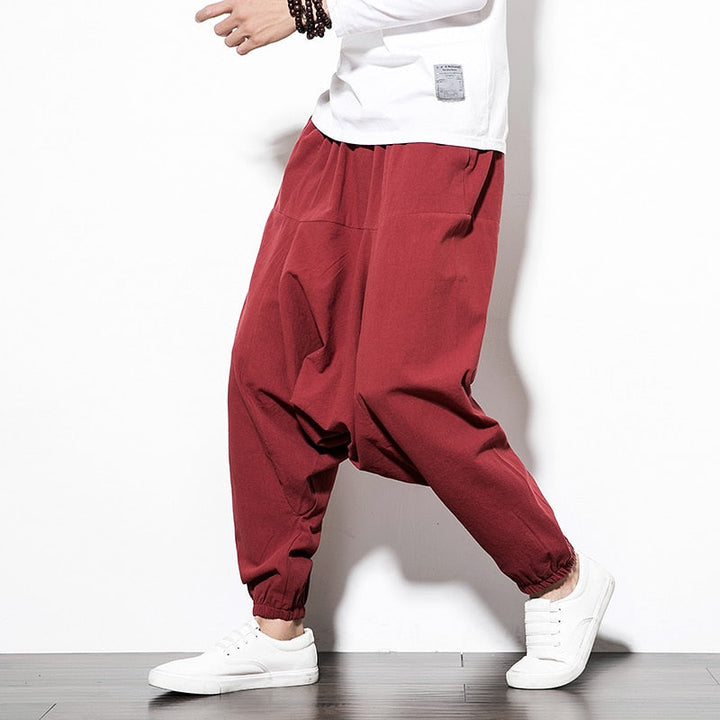 Pantalon de jogging harem pour hommes - Coupe décontractée, confort ultime et style moderne
