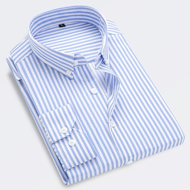 Chemise d'été élégante pour hommes - Coupe ajustée avec col classique et style intemporel
