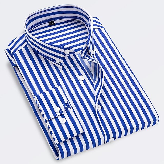 Chemise d'été élégante pour hommes - Coupe ajustée avec col classique et style intemporel