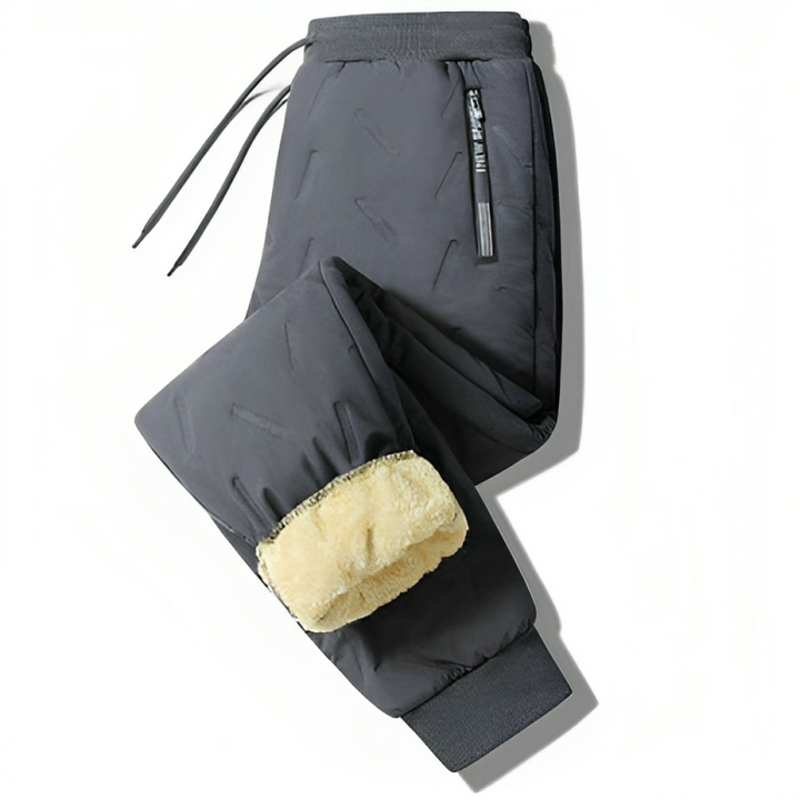 Pantalon d'hiver pour homme Nordin avec doublure en cachemire luxueux pour chaleur et confort.