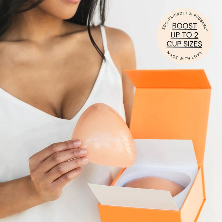 Mieke - Adhésifs Faciles à Appliquer pour Un Look Naturel avec des Coussinets de Soutien-Gorge Unis