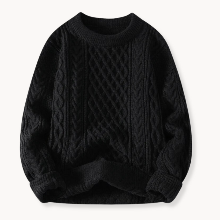 Sem™ Pull en maille luxe pour hommes : confort et style.