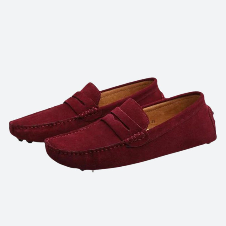 Mocassins légers en daim, à la mode et confortables - Jhonny