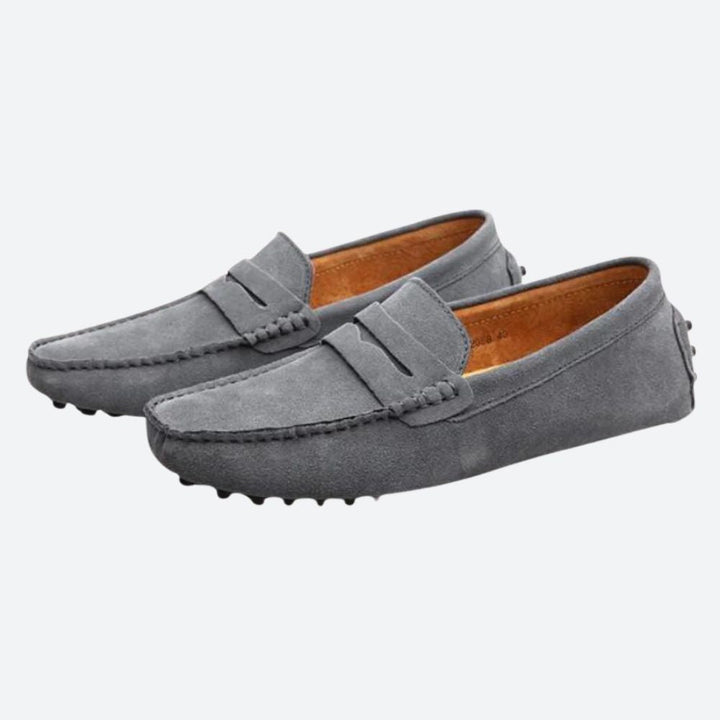 Mocassins légers en daim, à la mode et confortables - Jhonny