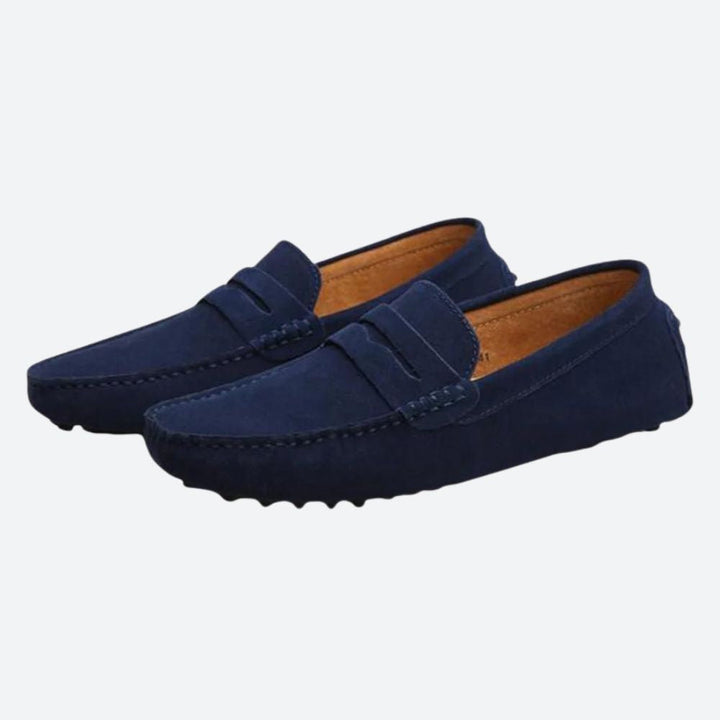 Mocassins légers en daim, à la mode et confortables - Jhonny