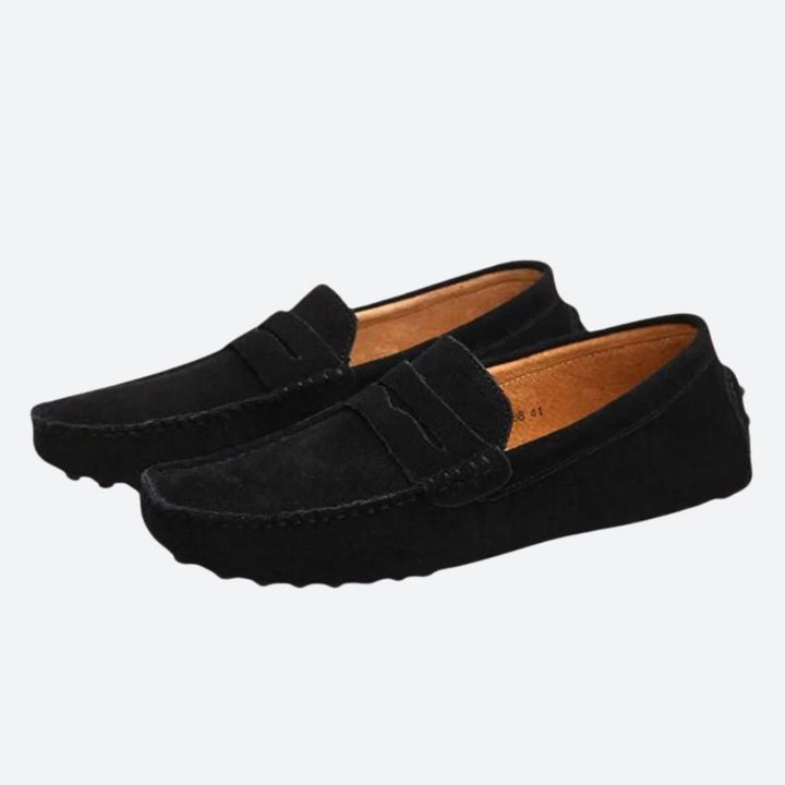 Mocassins légers en daim, à la mode et confortables - Jhonny
