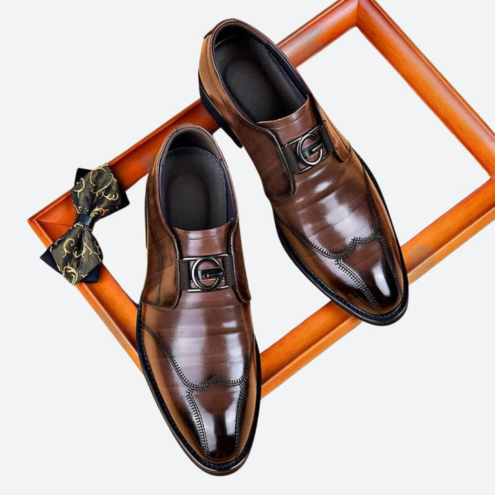 Élégantes chaussures en cuir faites main pour hommes - Jojo
