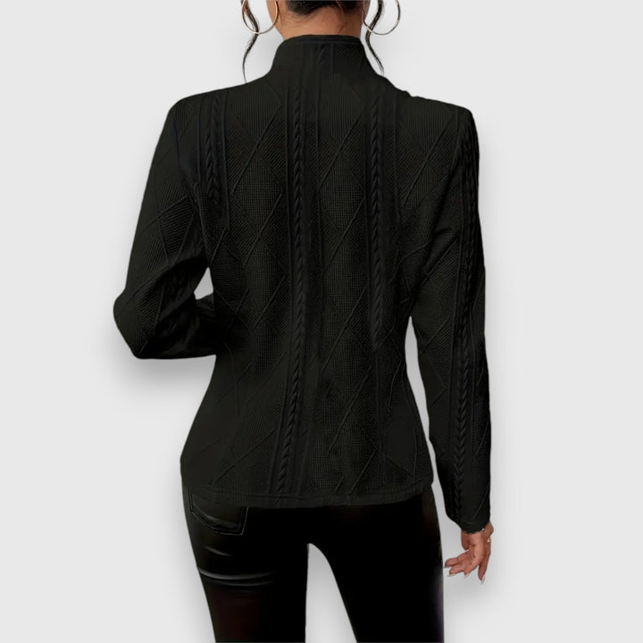 Dobrava - Veste pour femme élégante avec un motif texturé chic