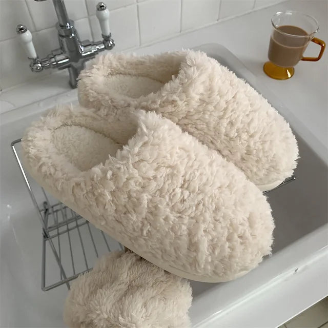 Teddy™ Pantoufles - Douce Fourrure pour des Jours Chaleureux et Confortables