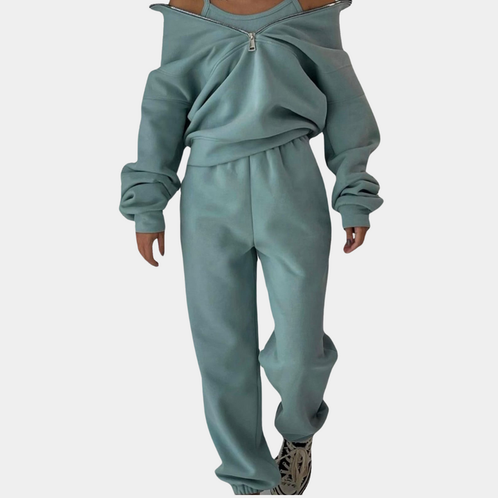 Keelin - Jogging 2 pièces stylé pour femmes pour des moments confortables