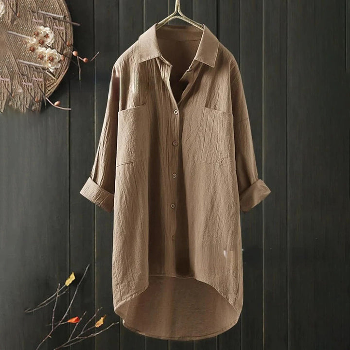 Blossom & Lace | Blouse oversize à manches longues élégante pour une allure chic