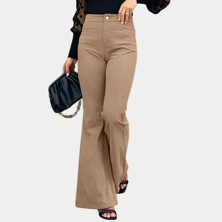 Evolethe - un pantalon femme évasé élégant et raffiné pour un look sophistiqué.