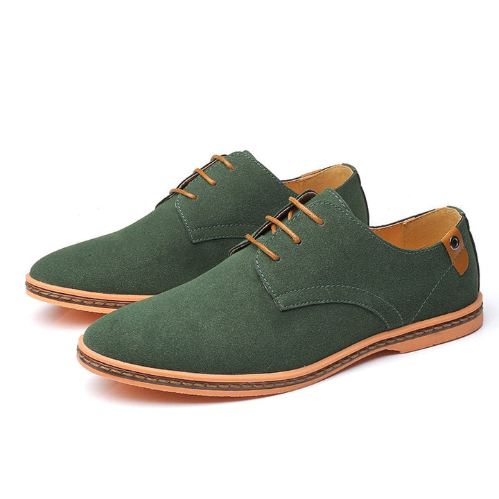 Andries™ Chaussures à Lacets en Suède Luxe et Élégantes pour un Look Sophistiqué