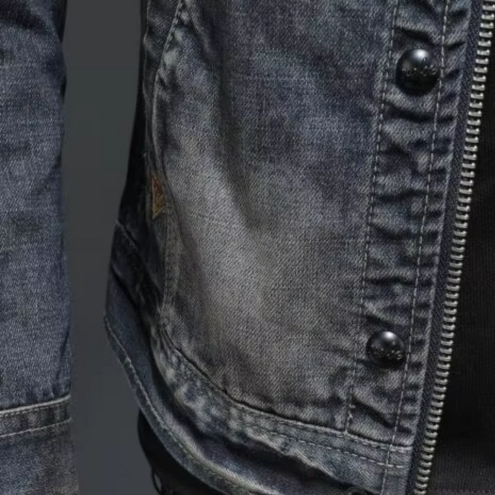 NATHAN - Veste denim tendance pour hommes