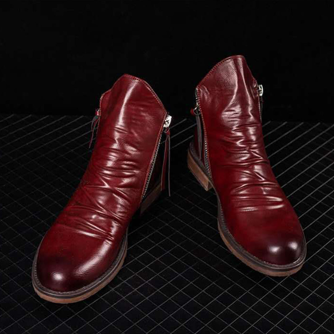 Bottes Chelsea en cuir classique et élégantes Jelle™ pour un style intemporel